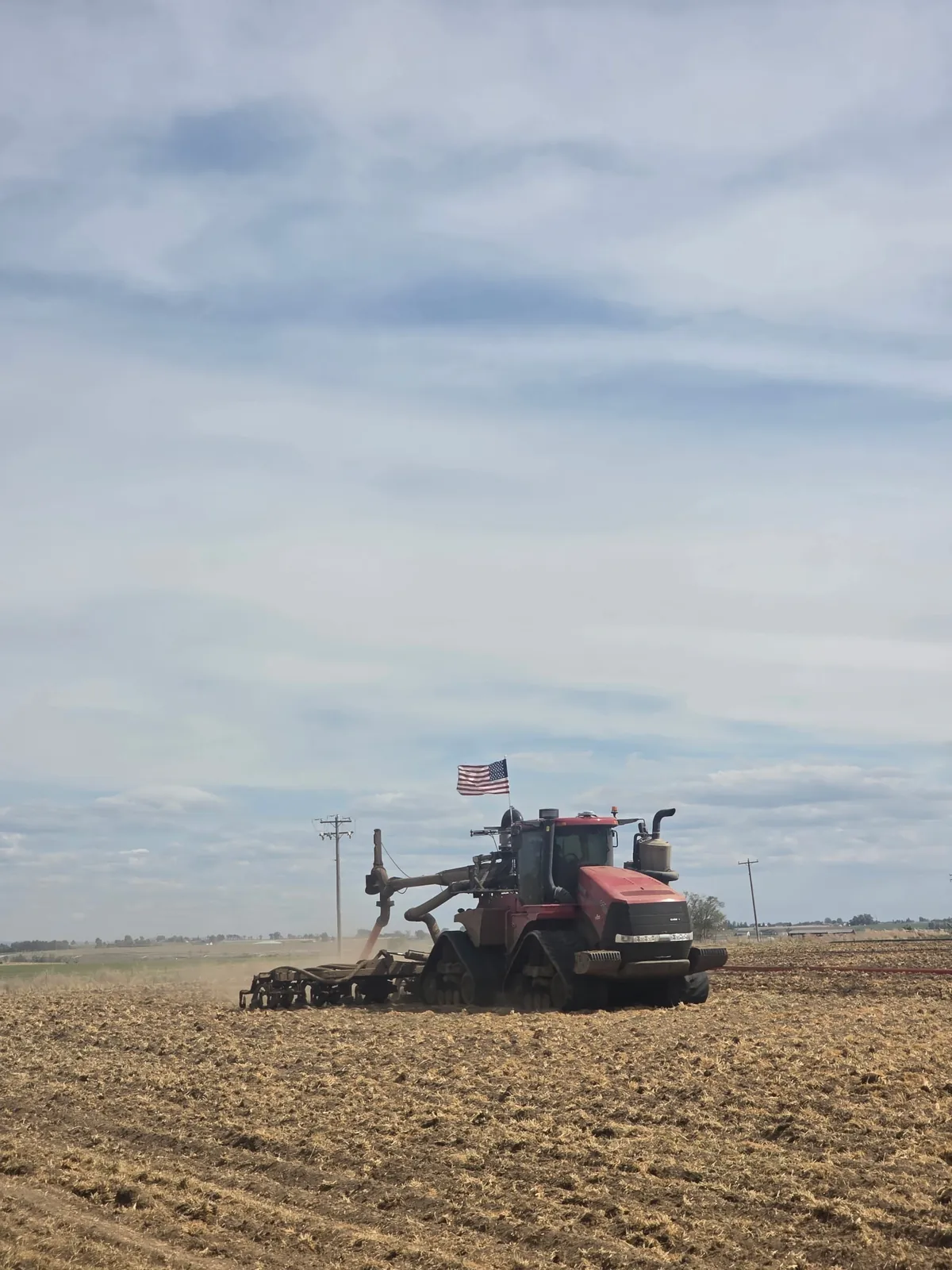 Pacific Pumping equipment on a dairy jobsite